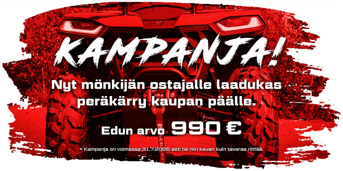 Segway Perakarrykampanja - Etusivun banneri